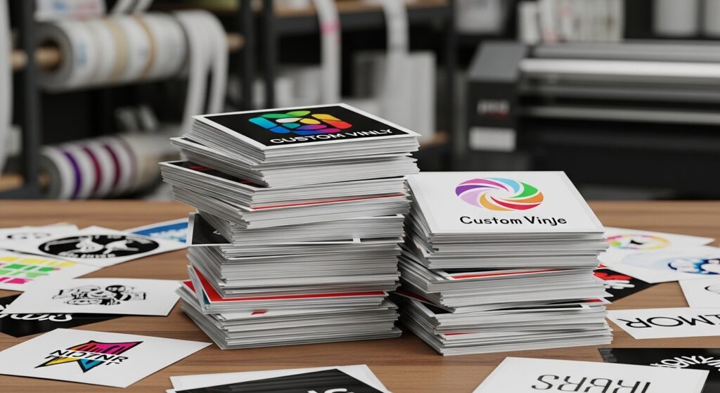 Wholesale custom square stickers