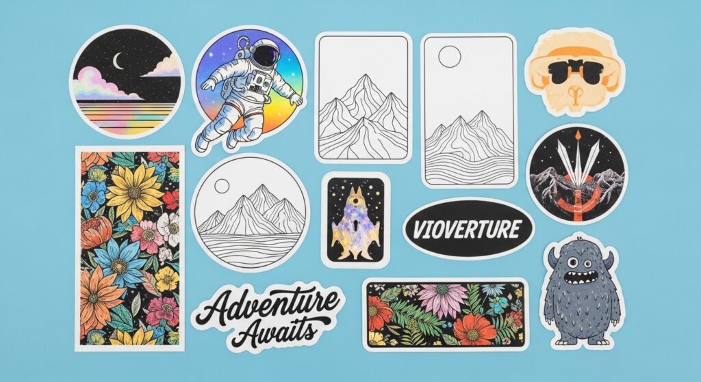 Vinyl stickers