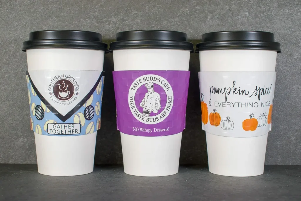 Custom Coffee Sleeves