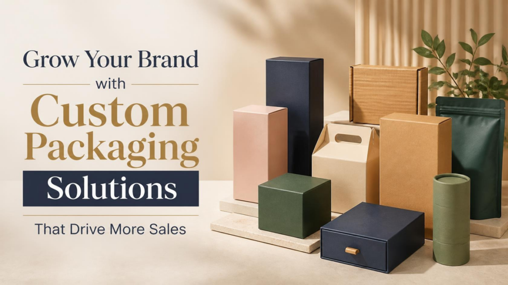 Grow Your Brand with Custom Packaging Solutions That Drive More Sales