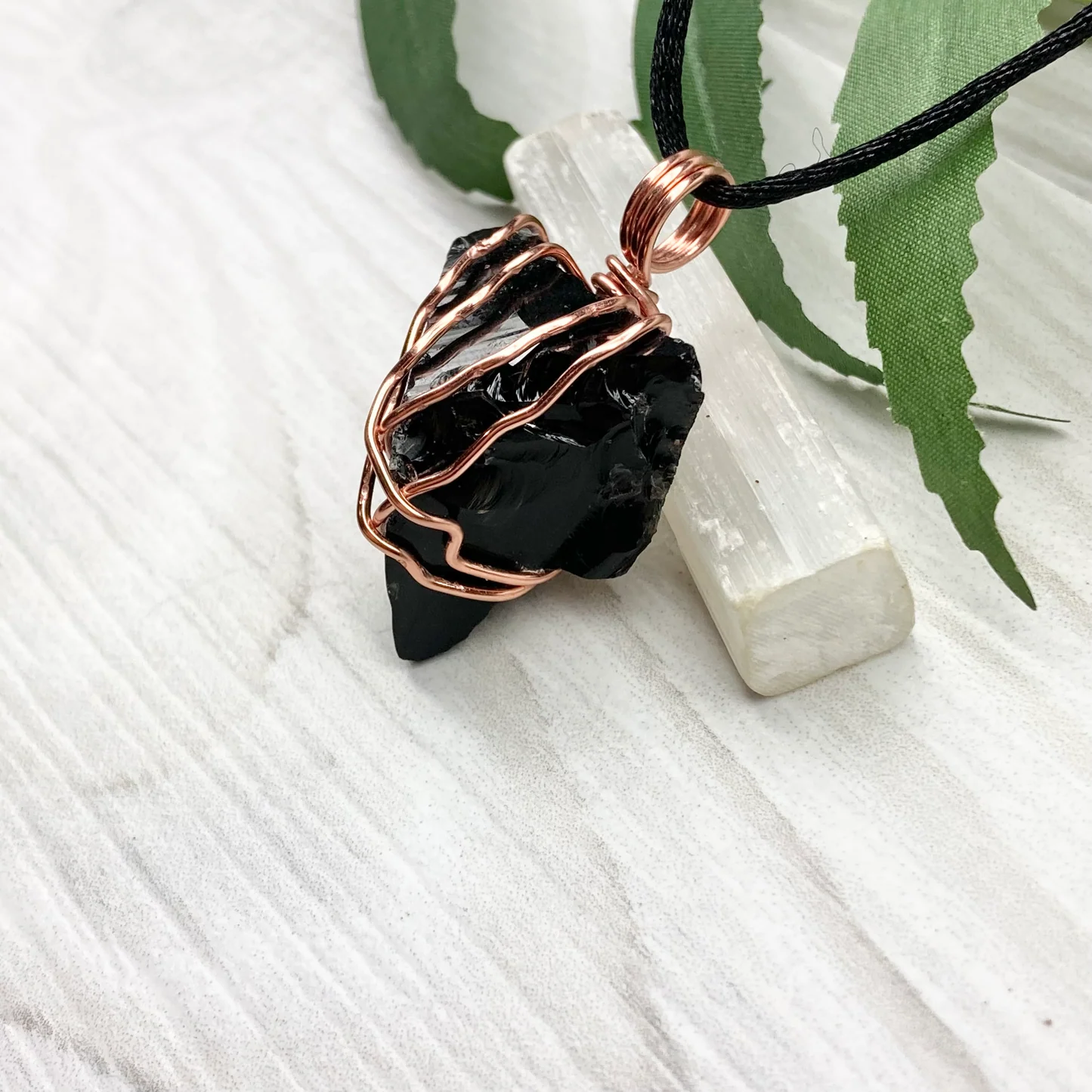 Black Obsidian Necklace