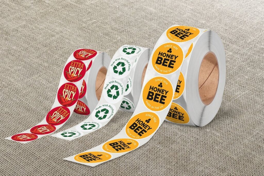 Circle Roll Labels