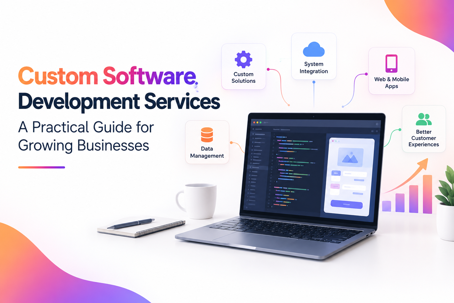 How Custom Software Development Services Help Businesses Work Smarter